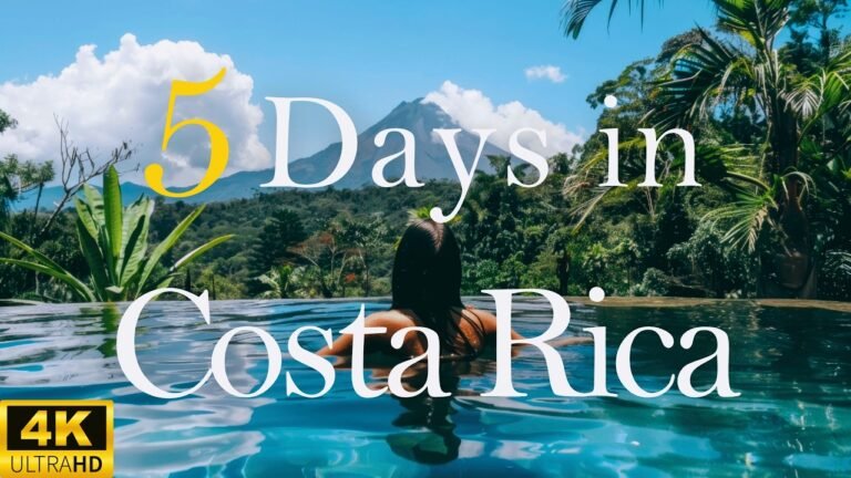How to Spend 5 Days in COSTA RICA  | Travel Itinerary