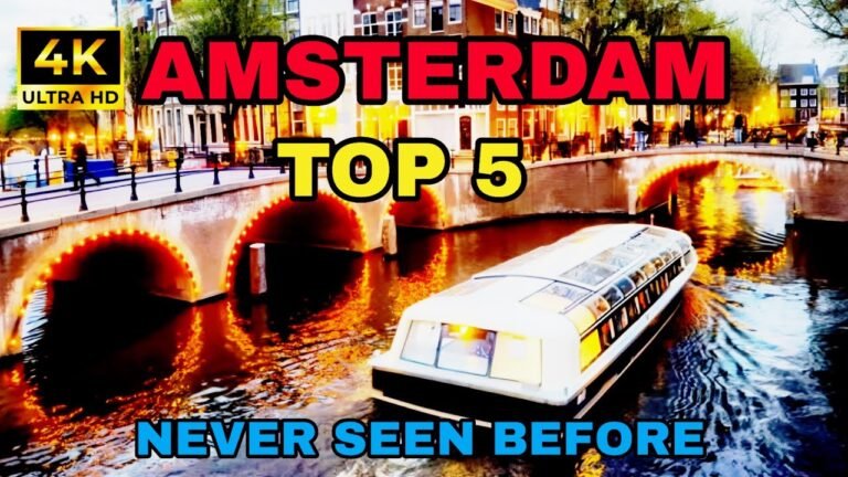 "Top 5 Best Places to Visit in Amsterdam | Netherlands Travel Guide 2025 🇳🇱"
