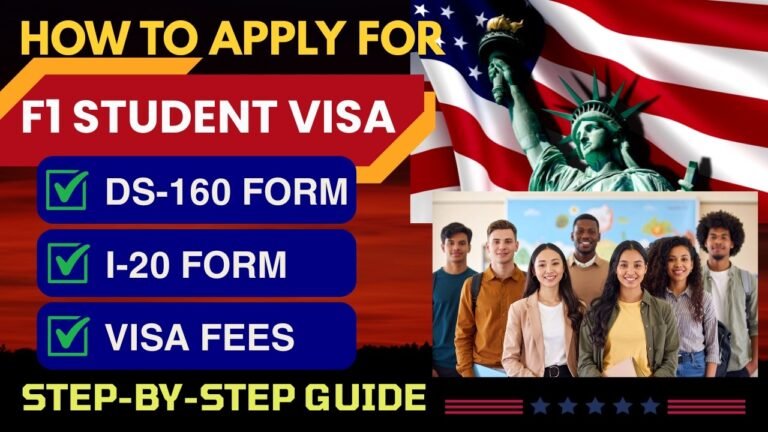 How to Apply for an F1 Visa | Step-by-Step Guide | DS-160 | SEVIS Fee | I-20 | Interview Tips | 2026