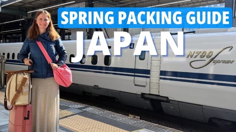 Japan SPRING Packing List 🌸 What to Wear in March April