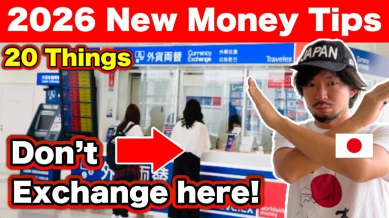Japan Money Guide UPDATE 2026 | 20 Changes Tourists Don’t Expect