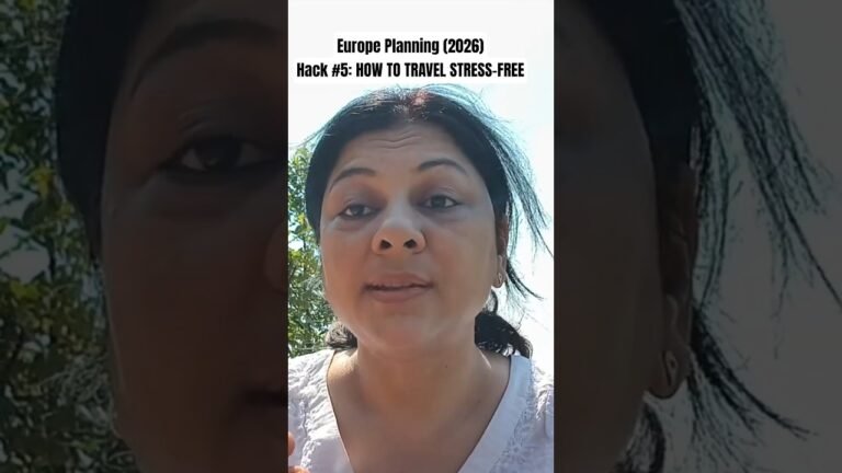 Zero Travel Stress Formula:Plan Transfers Like a Pro| Europe Travel Tips (2026)
