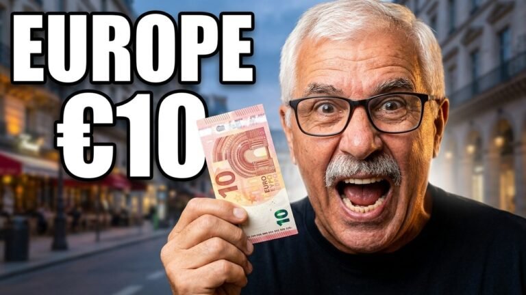 I Tried Surviving Europe on €10… Here’s what happened!