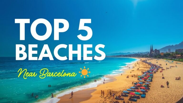 Best Beaches Near Barcelona: Top 5 Easy Day Trips + Tips!