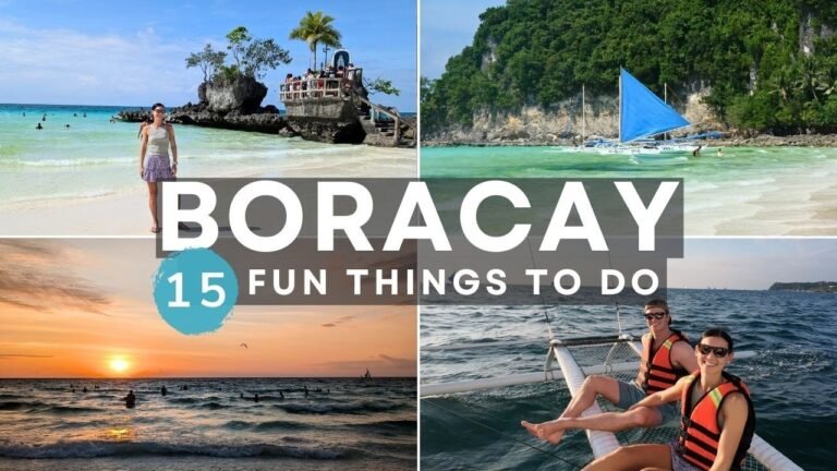BORACAY ISLAND (Philippines) – 15 Top Things to Do – 4K Boracay Travel Guide