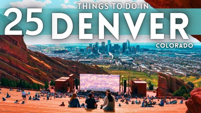 Best Things To Do in Denver Colorado 2026 4K