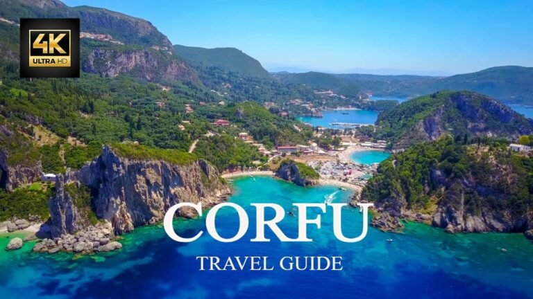 Travel Guide to Corfu Greece 4K