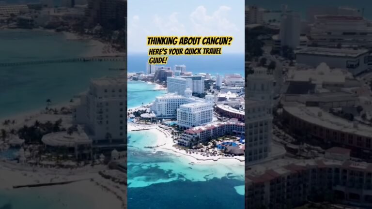 Best Cancun Resorts & Travel Guide 🇲🇽 | Beaches, Excursions & Safety Tips