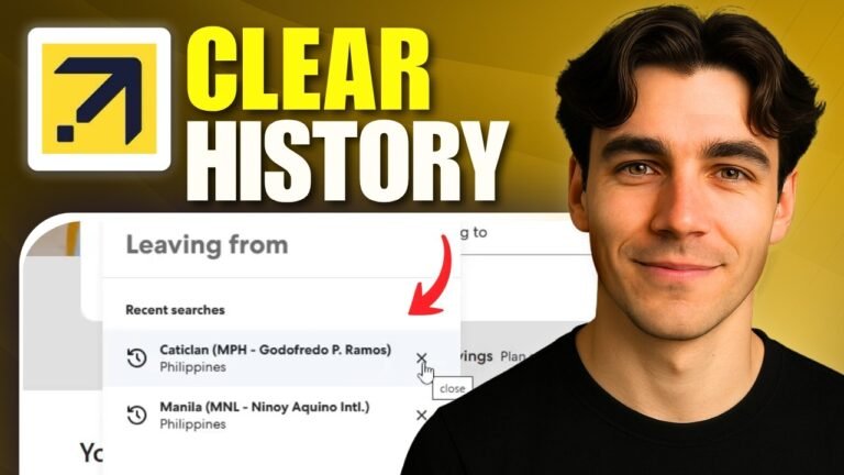 How to Clear Search History On Expedia (Tutorial 2026)