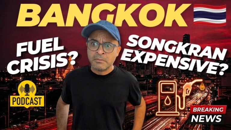 Bangkok Right Now: Thailand Fuel Crisis Before Songkran 2026?