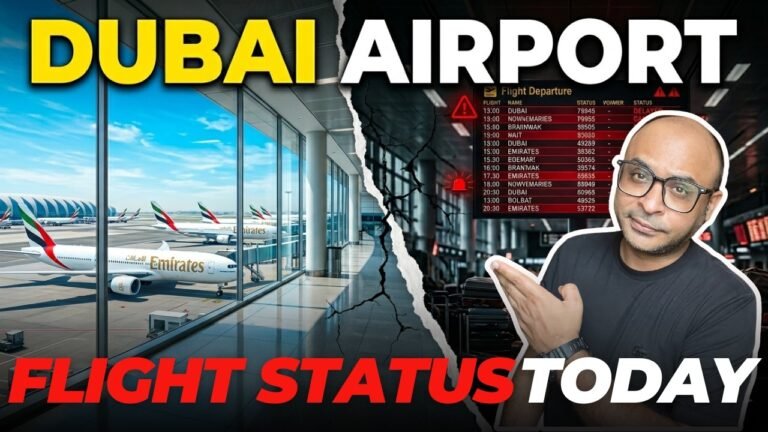 Dubai Airport: Flight Status Today | March 26, 2026 Update