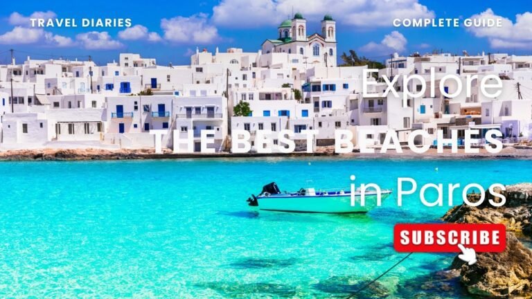 Top 5 Most Beautiful Beaches in Paros – Kolymbithres, Santa Maria & More