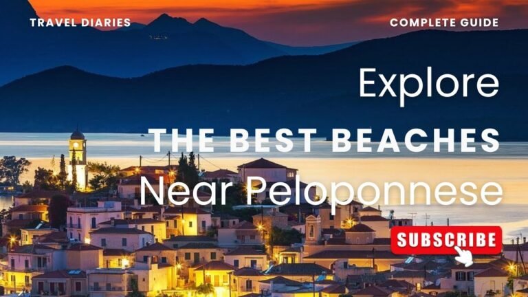 🌴 Top 5 Peloponnese Beaches – Best Beaches in Peloponnese Greece 🏖️