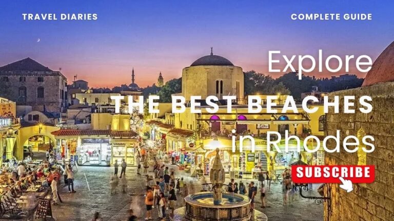 Top 5 Most Beautiful Beaches in Rhodes – Faliraki, Lindos & Secret Coves