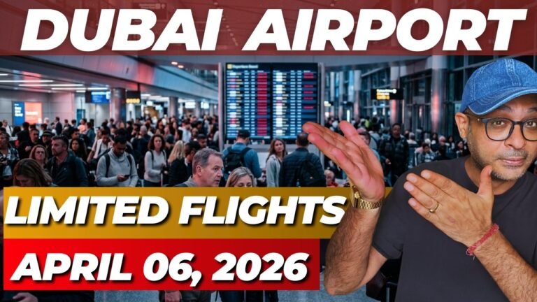 Dubai Airport Update Today: Flights NOT Normal Yet ⚠️ April 6, 2026