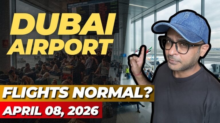 Dubai Airport Update ⚠️ Will Flights Normalize After 2-Week Ceasefire?