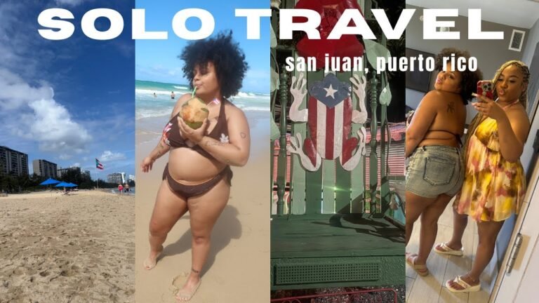TRAVEL DIARIES : 48 hours in Puerto Rico || San Juan travel vlog 🇵🇷 || beach day, food & more