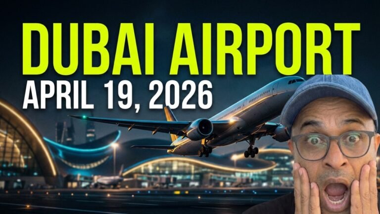 Dubai Airport Update TODAY & Middle-East Flights: April 19, 2026