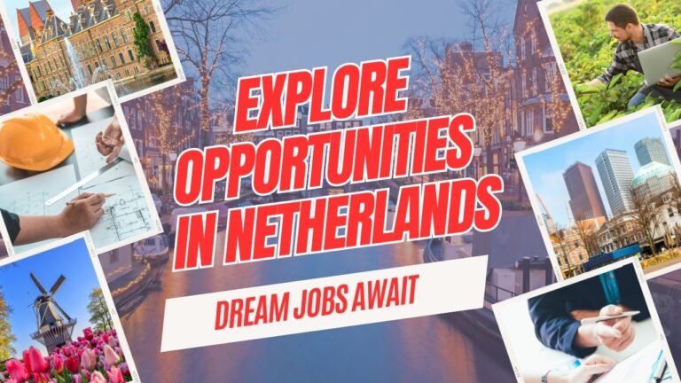 Dream Jobs in Netherlands 🇳🇱 Salary, Visa & How to Get Hired!