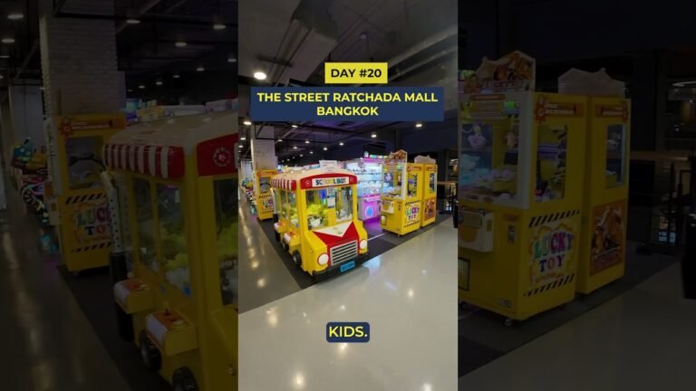 Day 20 – The Street Ratchada Mall: Open 24 Hours with Everything Inside #Bangkok #Mall #Shopping