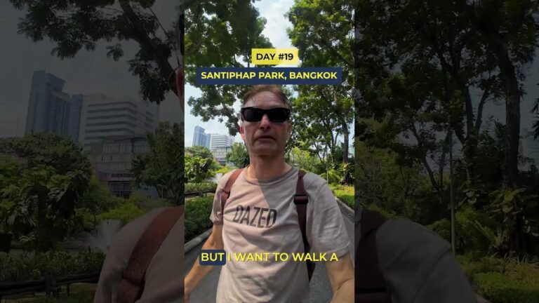 DAY 19 in Thailand — Santiphap Park: Bangkok's Hidden Park of Peace
