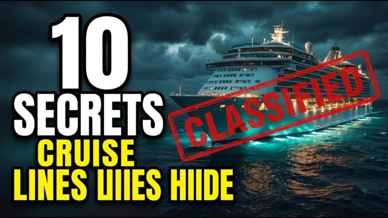 Watch Now! 10 Dark Cruise Ship Secrets They Are Hiding From All Passengers