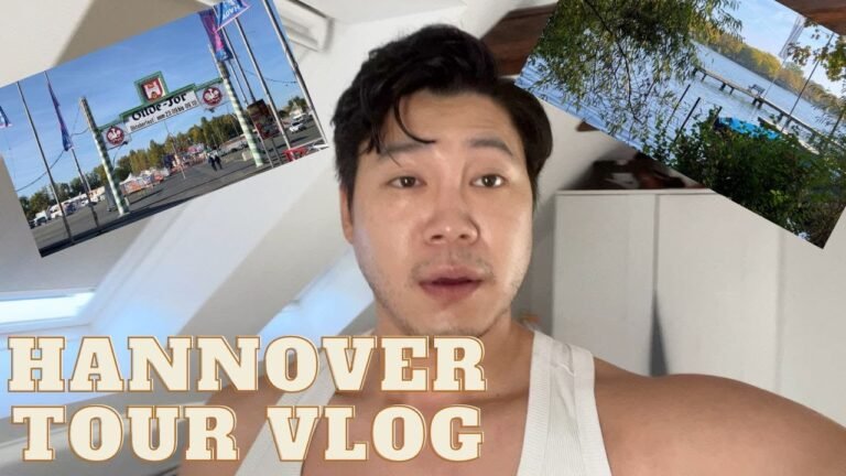 Life in Germany | (Eng SUB) Hannover Tour vlog.