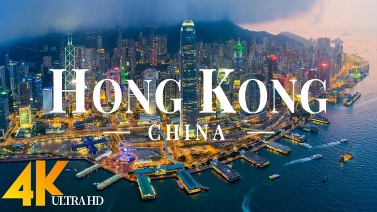 Hong Kong, China 🇨🇳 in 4K HDR ULTRA HD 60 FPS Dolby Vision™ Drone Video