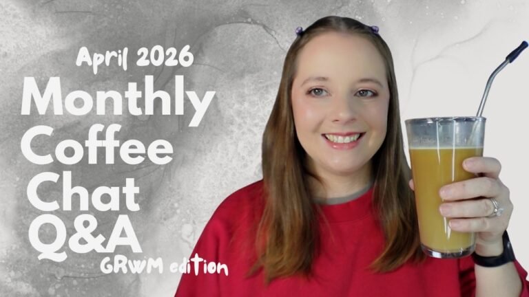 April Coffee Chat 2026 | Chatty GRWM, where have I been, migraines, quitting social media