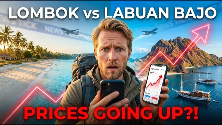 Lombok vs Labuan Bajo 2026: Real Cost & Truth #indonesiatravel #traveltips #lombok #labuanbajo #Tips