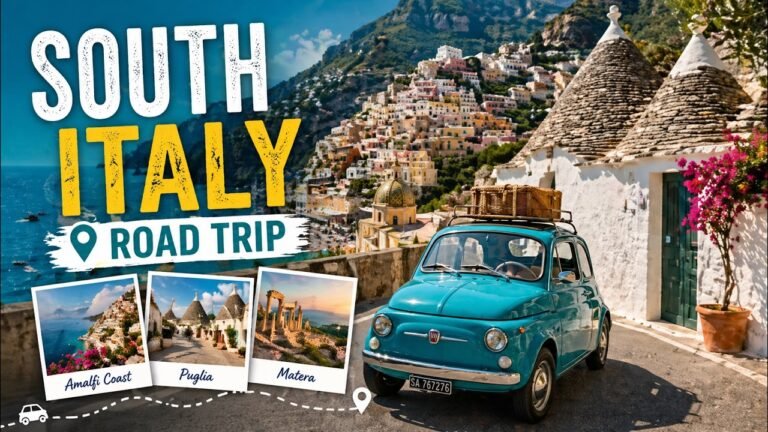 South Italy Road Trip 🇮🇹 | Amalfi Coast, Puglia & Matera Cinematic Travel Video