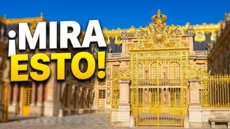 ✅ Un viaje a través del tiempo: El impresionante Palacio de Versalles en Francia