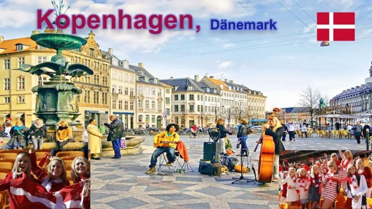 Kopenhagen, die Hauptstadt von Dänemark