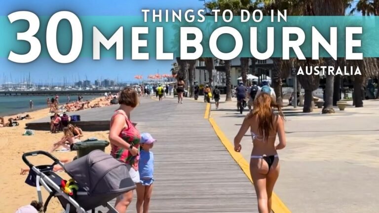 Best Things To Do in Melbourne Australia 2026 4K