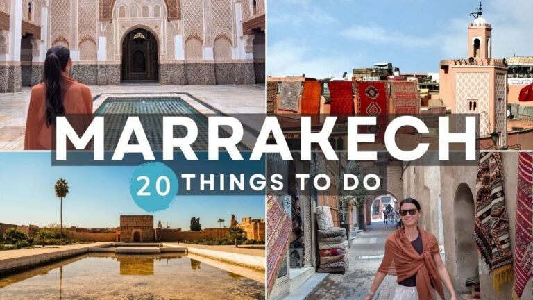 3 Days in Marrakech Travel Guide – 20 of the Best Things To Do in Marrakech