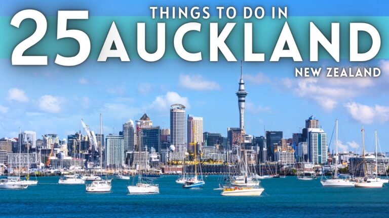 Best Things To Do in Auckland New Zealand 2026 4K