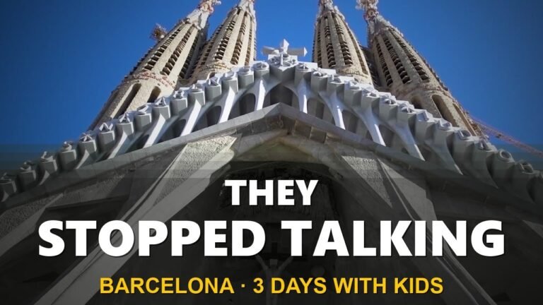 Barcelona With Kids: The Moment That Stopped Them Talking (3-Day Family Guide)