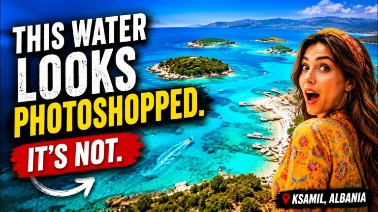 Ksamil, Albania — The Beach That Looks Photoshopped (But Costs Half of Greece) 🏖️