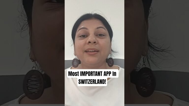 Don’t Go to Switzerland Without This App 🚨 #swisstravelpass