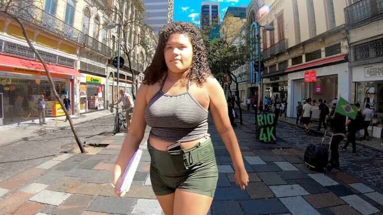 RIO DE JANEIRO Downtown, Walking Tour Rio City Center — BRAZIL Walk 🇧🇷