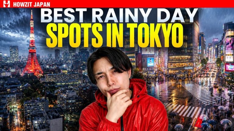 What to Do in Tokyo When It Rains ☔️  | Complete Survival Guide