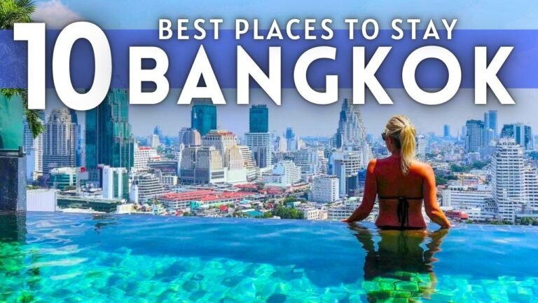 Best Places To Stay in Bangkok Thailand 2026 4K