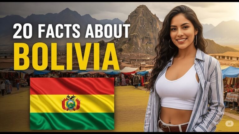 BOLIVIA: 20 Facts in 4 MINUTES