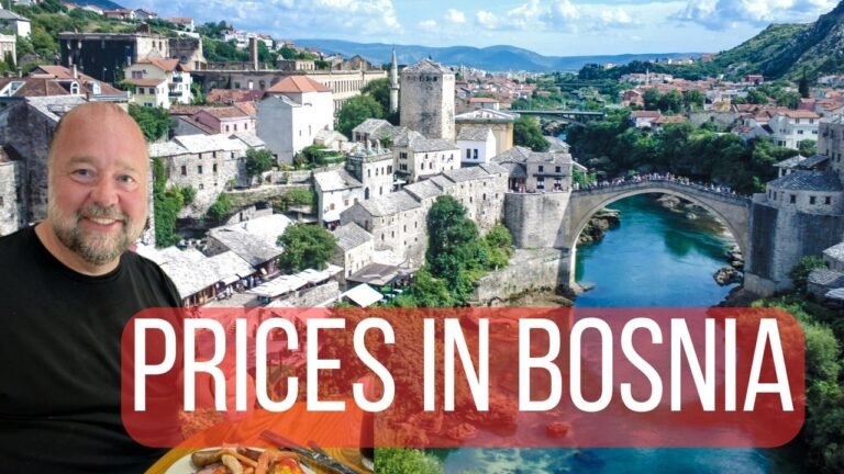 Is Bosnia Expensive for Tourists? Comparing Prices in Bosnia