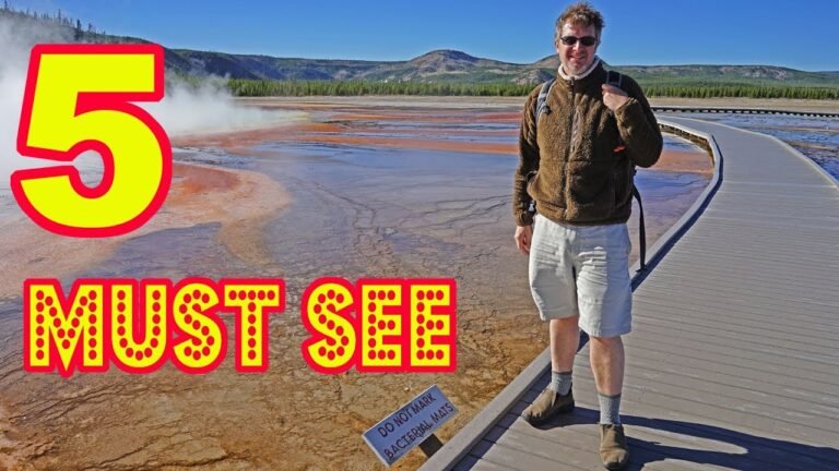 Five "MUST-SEE" PLACES in YELLOWSTONE (#1 is a Surprise!)