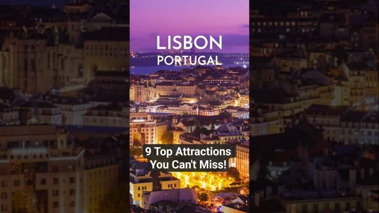 🇵🇹 9 Amazing Places In LISBON! | Lisbon Travel Guide