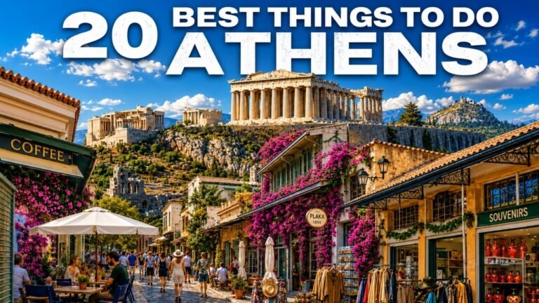 Best Things To Do in Athens Greece 2026 4K