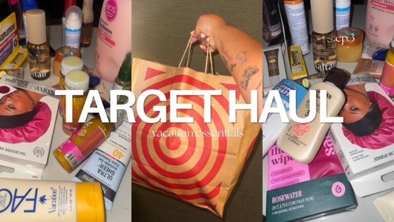 life in my thirties || HUGE $200 target hygiene haul || travel essentials #travel