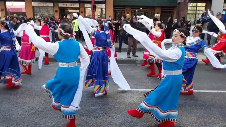 Women Dancers Parade – Lunar New Year Festival | Vancouver Canada