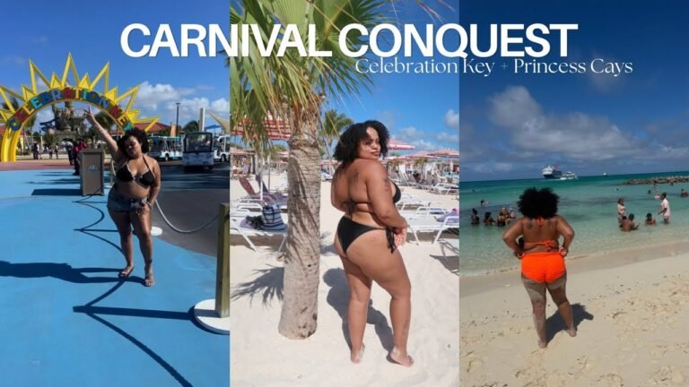 4 day carnival conquest cruise | THE PARTY CRUISE | travel vlog || bahamas 🇧🇸